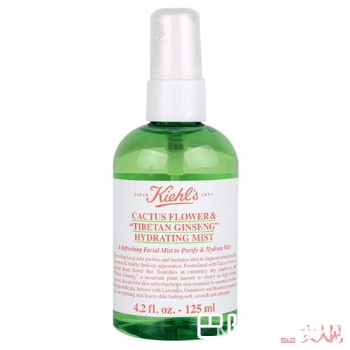 Kiehl’s 科颜氏仙人掌花人参保湿喷雾简介_夏日里最好用的保湿喷雾有哪些?这6款面部保湿喷雾推荐给你