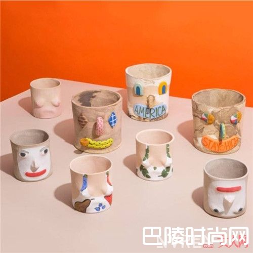 Grouppartner陶土花盆介绍_不好好做花瓶 长这样有点小过分了