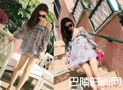 碎花雪纺衫搭配凉拖鞋性感吗_2017夏季穿衣搭配技巧又哪些？这5款日常穿搭秒杀路人！