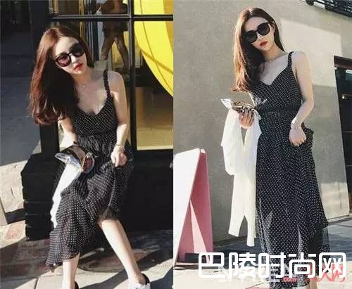 波点连衣裙搭配小白鞋可以减龄吗_2017夏季穿衣搭配技巧有哪些？这5款日常穿搭秒杀路人！