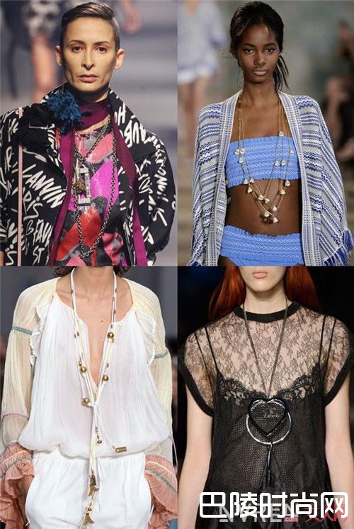 分层项链怎么佩戴狂野不羁自由感_夏日街头感最强珠宝强势袭来！这9款街头感最强的珠宝都有哪些？