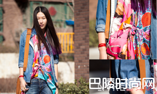 丝巾绑法小技巧，get起来今夏绝对不无聊！_丝巾绑法小心机:这4个让造型让你夏天美的很高级！