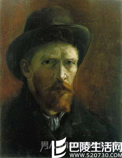 梵高自画像 梵高自画像