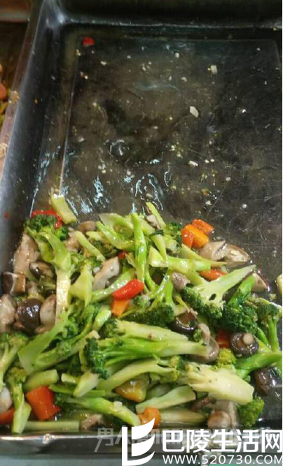 西兰花和香菇 西兰花和香菇