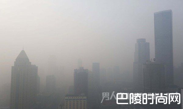 雾霾笼罩城市