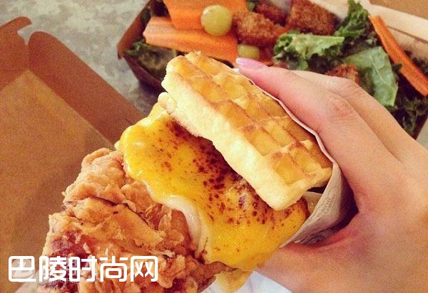 炸鸡华夫饼是什么