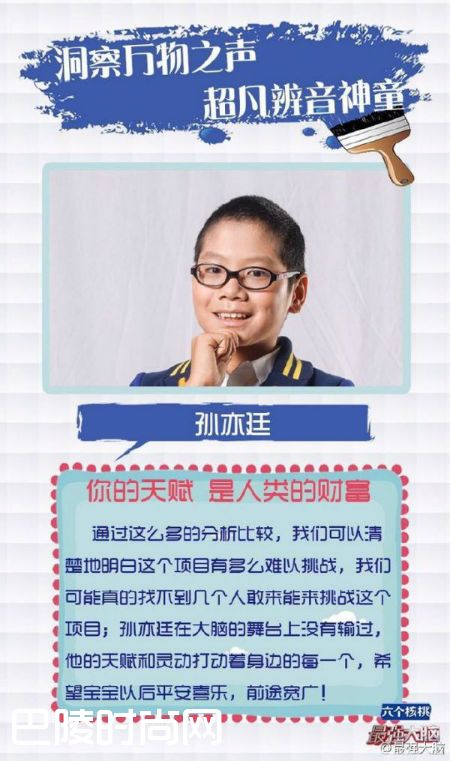 最强大脑4孙亦廷战平人工智能 孙亦廷资料家庭背景遭校园欺凌事件(2)