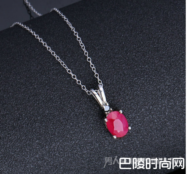 天然红宝石吊坠 天然红宝石吊坠