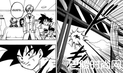 龙珠超漫画21话图文情报:未来特兰克斯惨遭黑悟空吊打