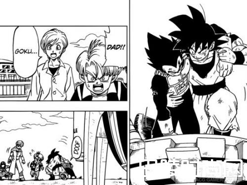 龙珠超漫画21话图文情报:未来特兰克斯惨遭黑悟空吊打