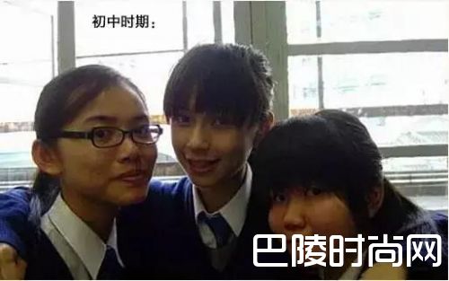 baby旧照学生时期照片 angelababy整容了吗(6)