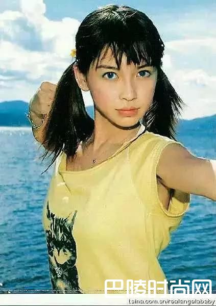 baby旧照学生时期照片 angelababy整容了吗（3）