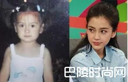 baby旧照学生时期照片 angelababy整容了吗（2）