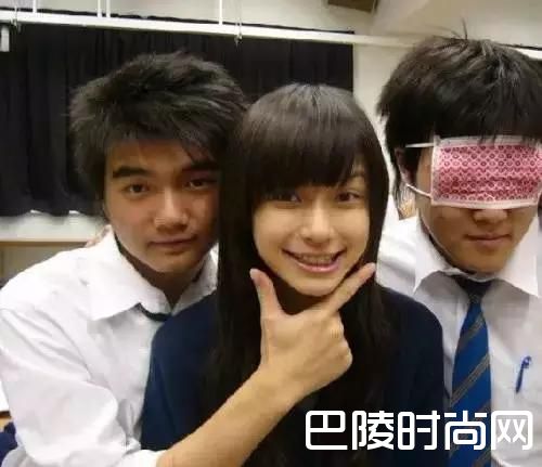 baby旧照学生时期照片 angelababy整容了吗(6)