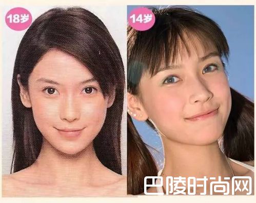 baby旧照学生时期照片 angelababy整容了吗（7）