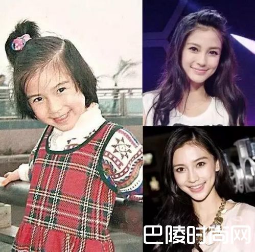 baby旧照学生时期照片 angelababy整容了吗（2）