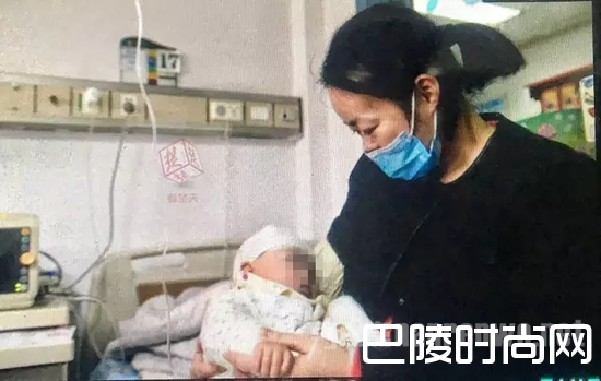 胡女士与患病孩子