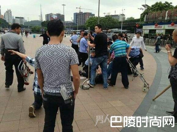 犯罪嫌疑人被制服