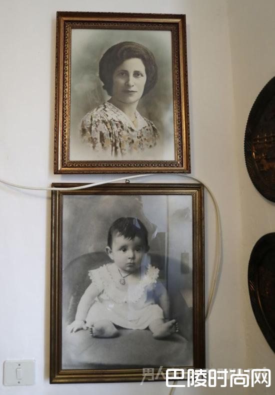 上为莫拉诺43岁,下为18个月大时 上为莫拉诺43岁,下为18个月大时