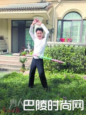 胡海在锻炼 胡海在锻炼