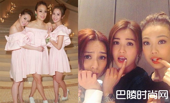 容祖儿晒和阿Sa街拍照