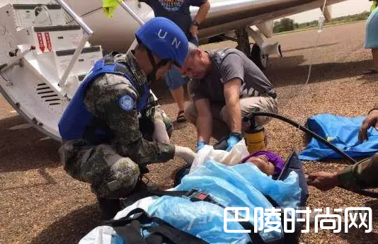 马里遇袭的中国维和士兵