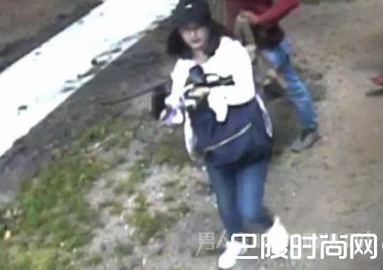 失踪前监控录像