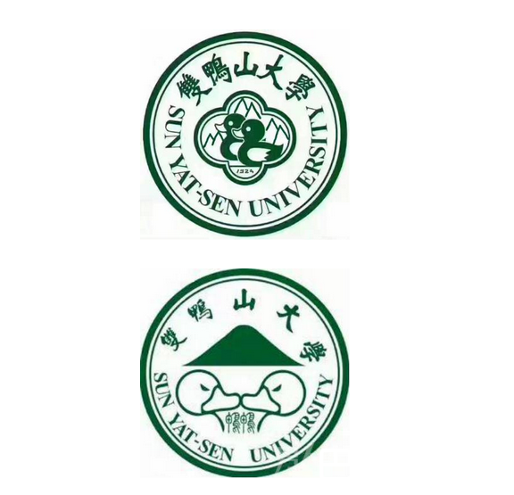 被玩坏的双鸭山大学校徽