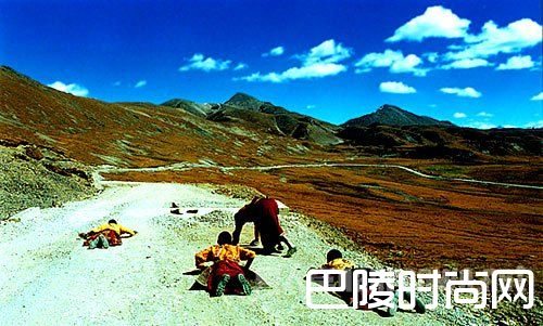 西藏朝拜 西藏朝拜