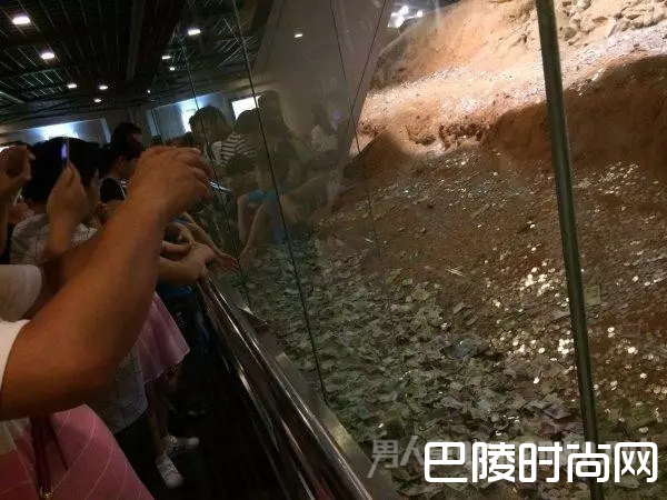 景区内充满硬币 景区内充满硬币