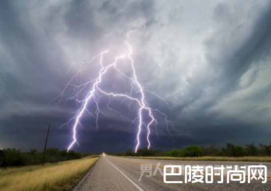绝美超级雷暴