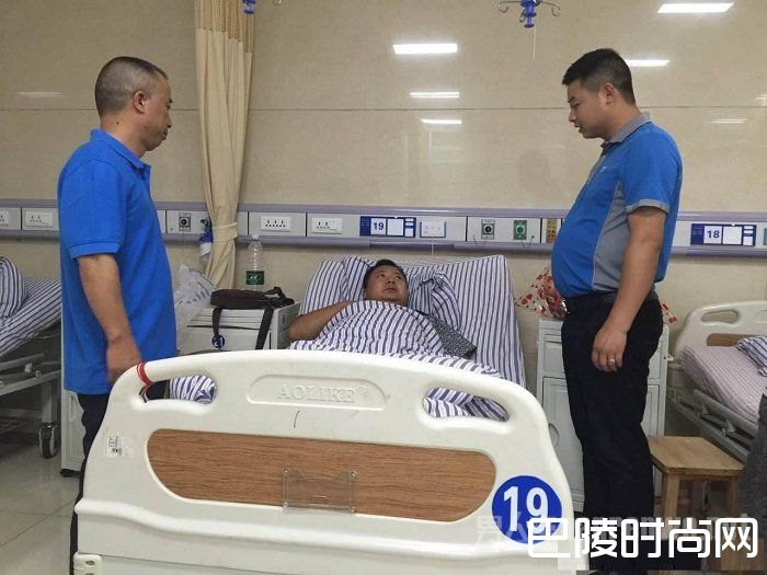 被打快递员已经住院