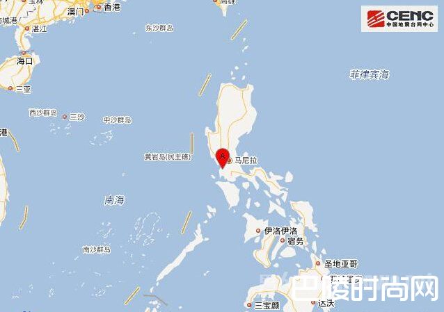 南海地震发生6.5级地震