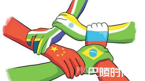 金砖五国国旗
