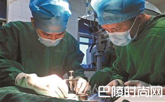 男子移植猪眼角膜恢复视力