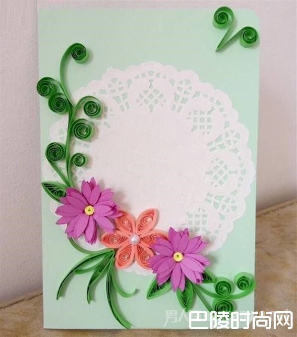 教师节衍纸贺卡教程