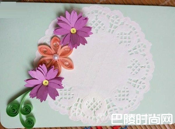 教师节衍纸贺卡教程