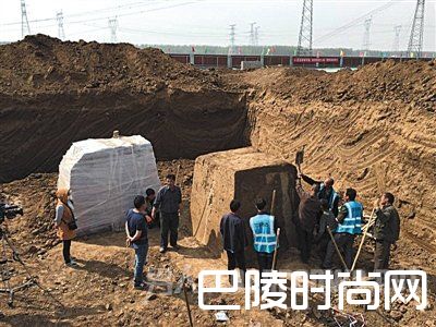 路县故城遗址考古现场