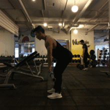 杠铃划船 杠铃划船