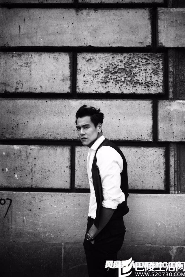 彭于晏街头