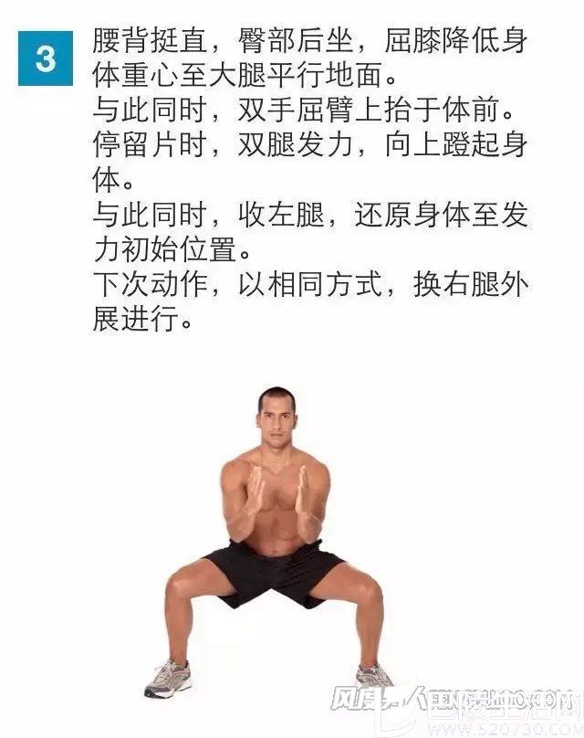 相扑式侧向剪蹲 相扑式侧向剪蹲