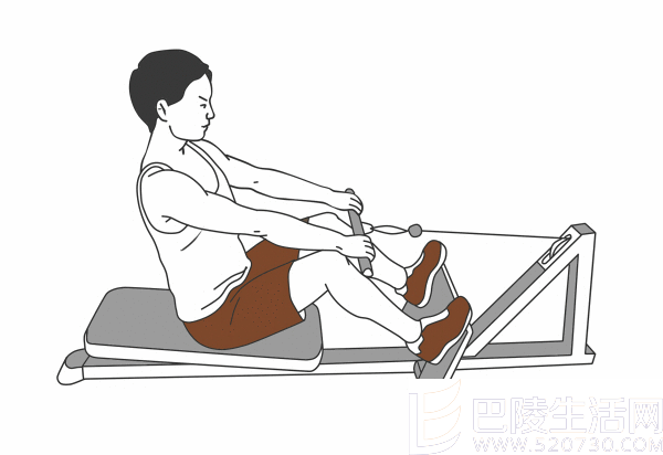 坐姿绳索划船 坐姿绳索划船