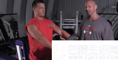 配重片前升抬举