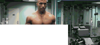 直立哑铃侧平举