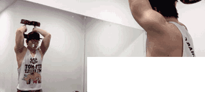 三头肌过头伸展 三头肌过头伸展