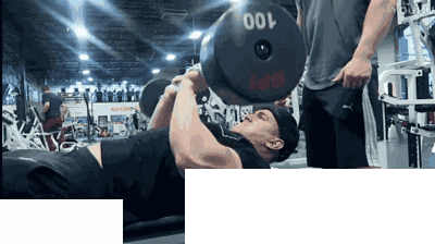 胸前举哑铃 胸前举哑铃