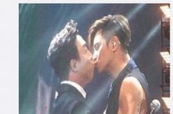 罗志祥激吻黄渤照曝光 娱乐圈明星同性舌吻照片盘点