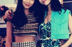 杨颖和倪妮的照片大全 两人同框一个似女仆一个像女王 