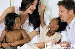 安吉丽娜朱莉孩子组成联合国家庭 盘点与皮特情史12年 