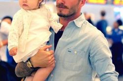 贝克汉姆的女儿叫什么 七公主在家独得四位男神独宠 